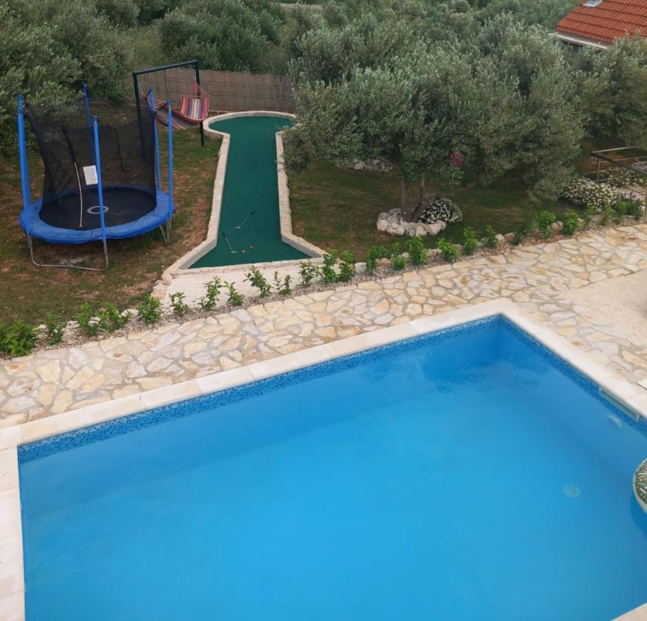 Holiday House M&A&K With Swimming Pool Kastel Stafilic Екстер'єр фото